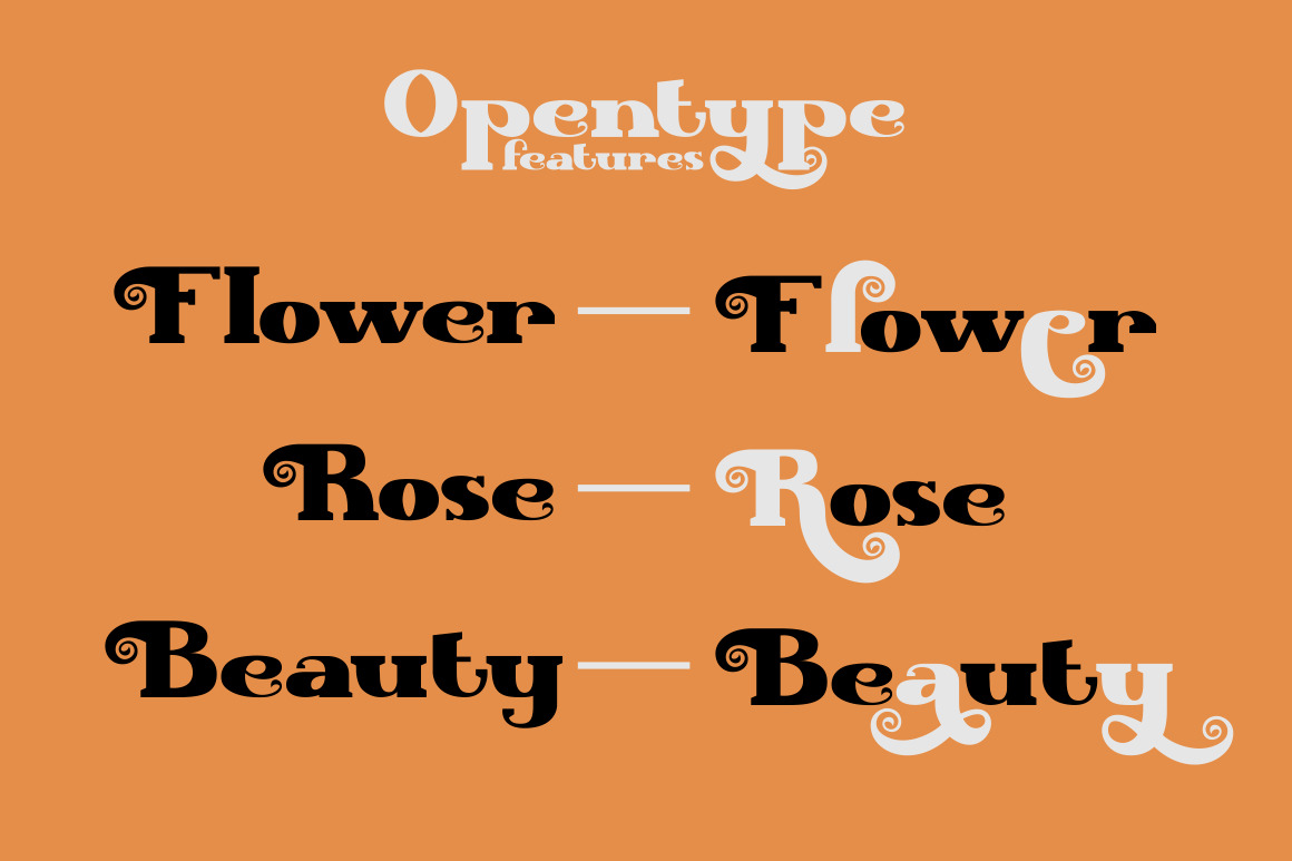 Glamiora - Bold Display Serif Font Glamiora - Bold Display Serif Font