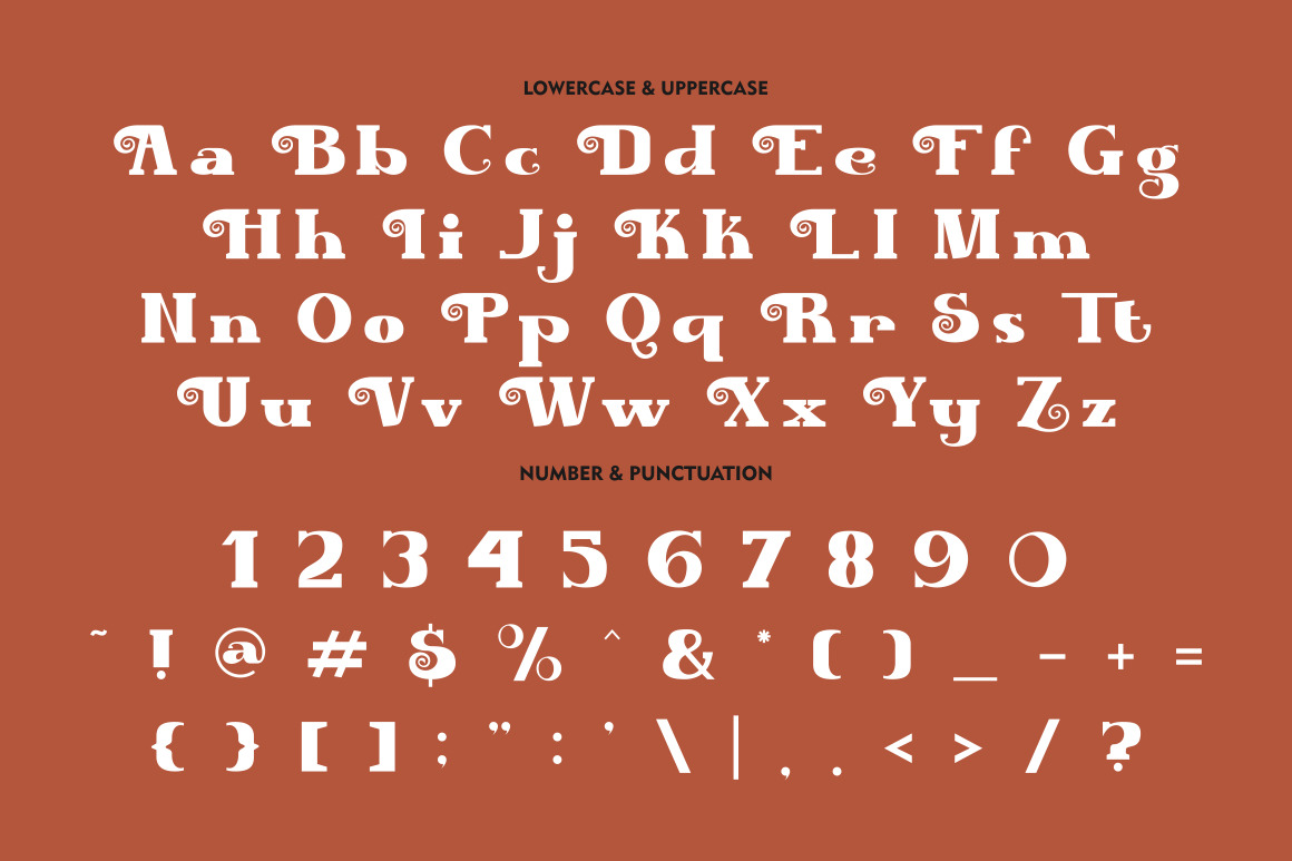 Glamiora - Bold Display Serif Font Glamiora - Bold Display Serif Font