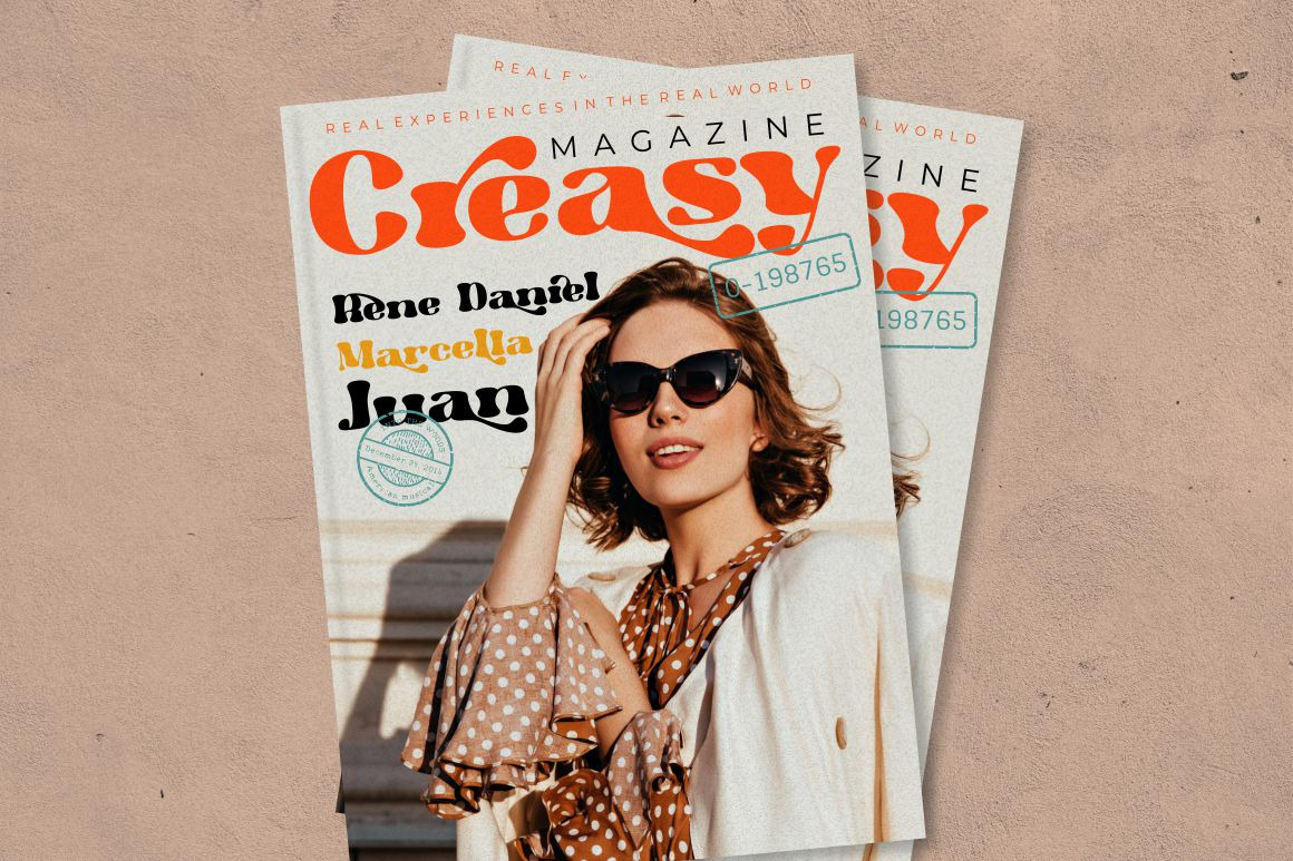 Hippie Vintage - Vintage Sans Font Hippie Vintage - Vintage Sans Font