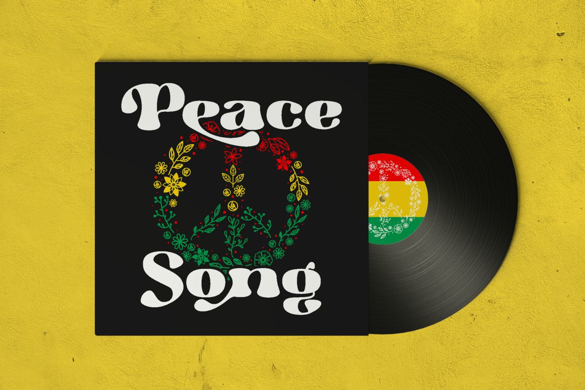 Hippie Vintage - Vintage Sans Font Hippie Vintage - Vintage Sans Font