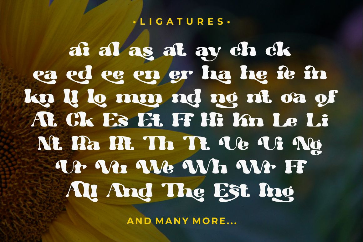 Hippie Vintage - Vintage Sans Font Hippie Vintage - Vintage Sans Font