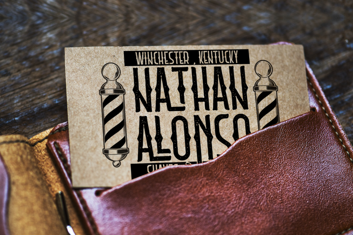Old Spokes - Vintage Display Font Old Spokes - Vintage Display Font