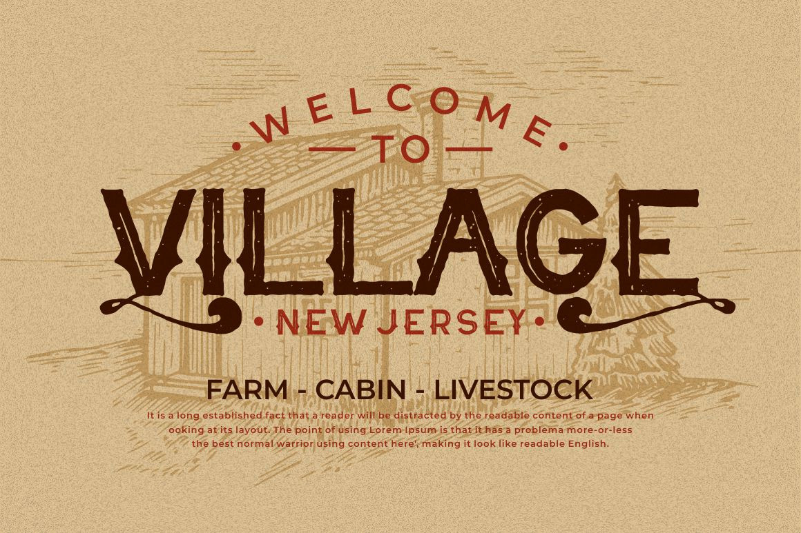 Vintage Museum - Vintage Sans Display Font Vintage Museum - Vintage Sans Display Font