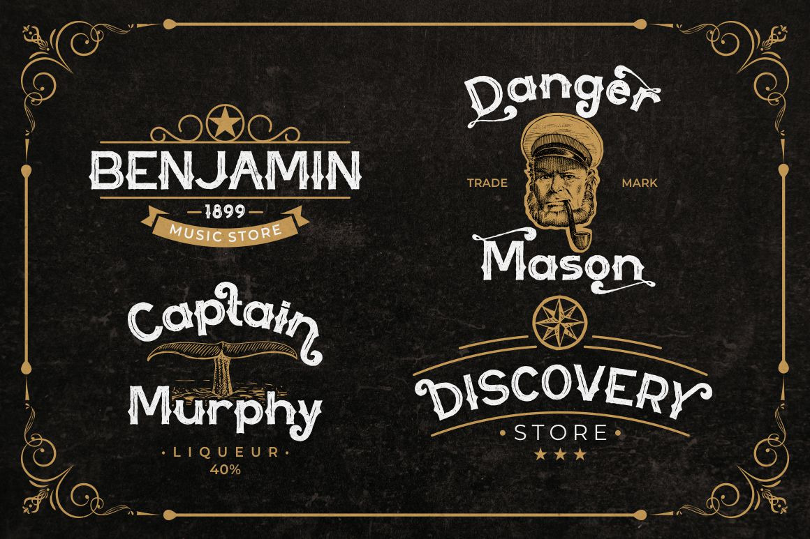 Vintage Museum - Vintage Sans Display Font