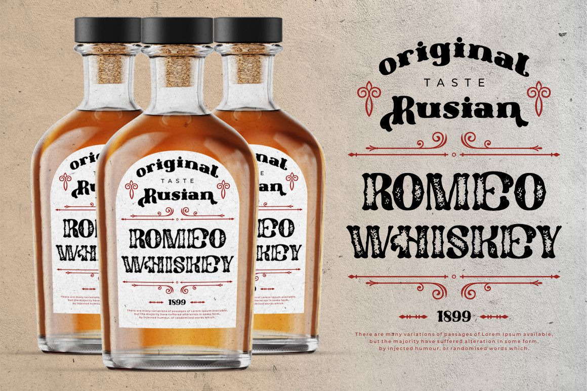 Western Cowboy - Bold Vintage Font Western Cowboy - Bold Vintage Font