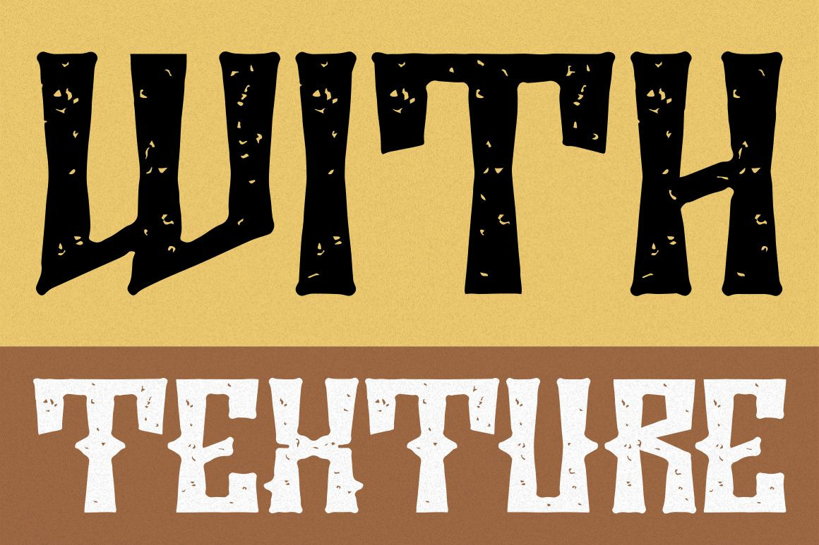 Wooden Bridge - Vintage Display Font Wooden Bridge - Vintage Display Font