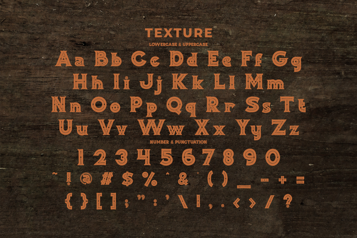 Woodshed - Decorative Serif Font