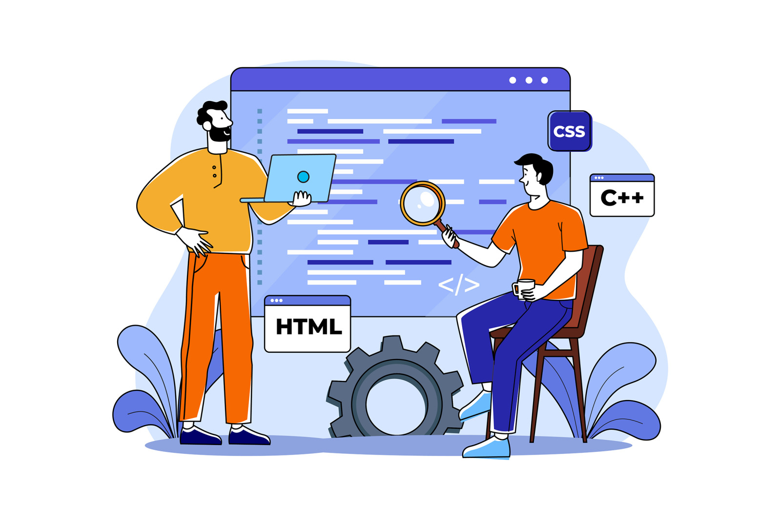 M687_Software Development Illustration Pack M687_Software Development Illustration Pack