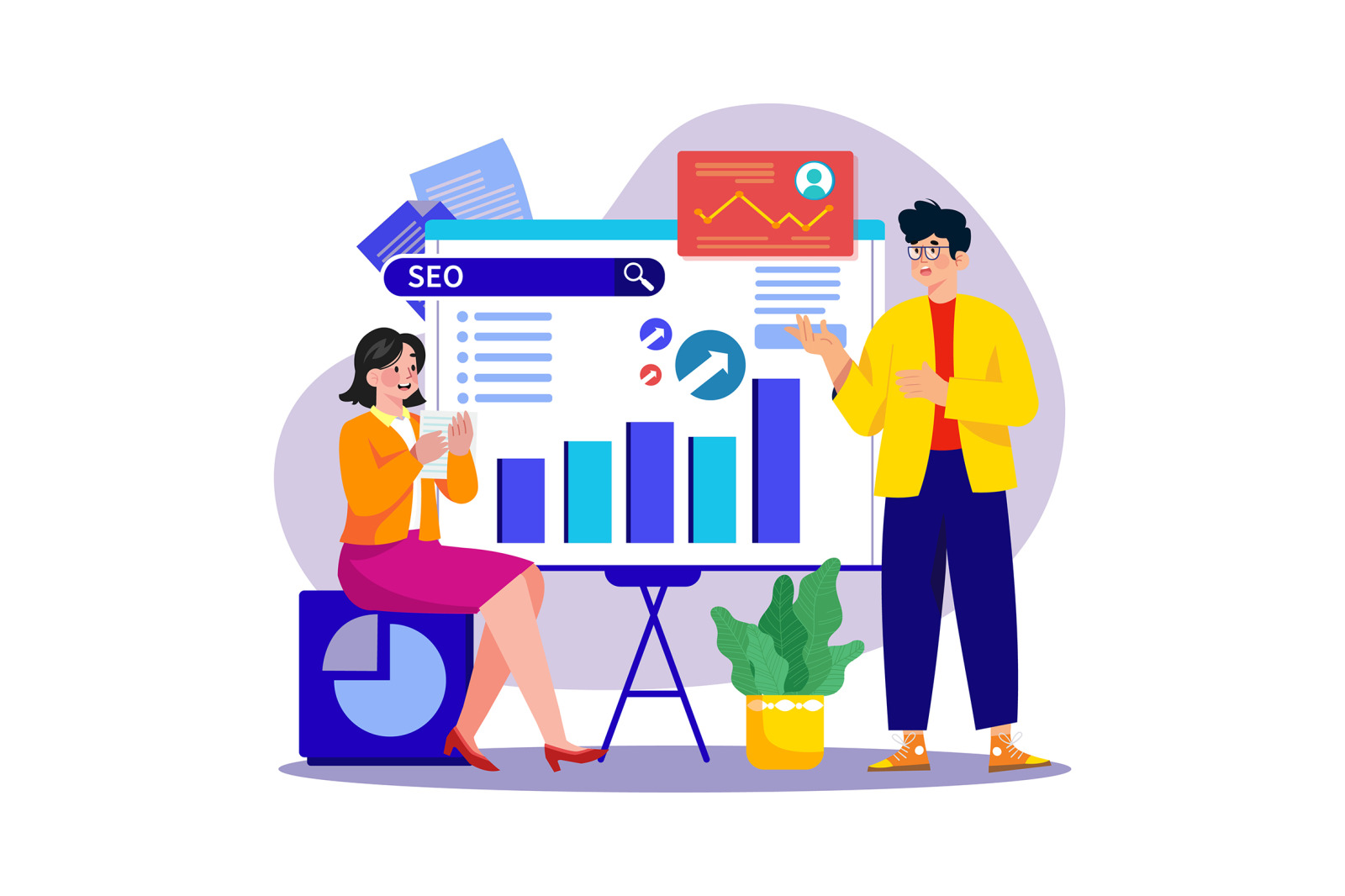 M688_SEO & Marketing Illustration Pack M688_SEO & Marketing Illustration Pack