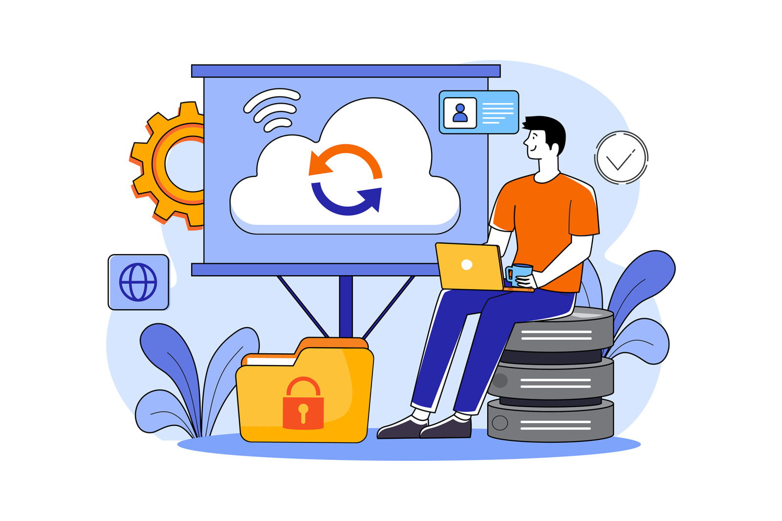 M690_Web Services Illustration Pack M690_Web Services Illustration Pack
