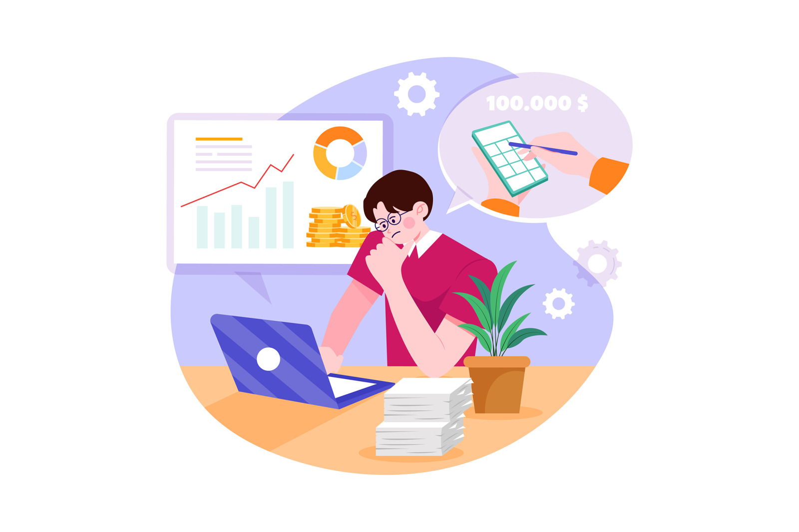 M680_Business Activities Illustration Pack M680_Business Activities Illustration Pack