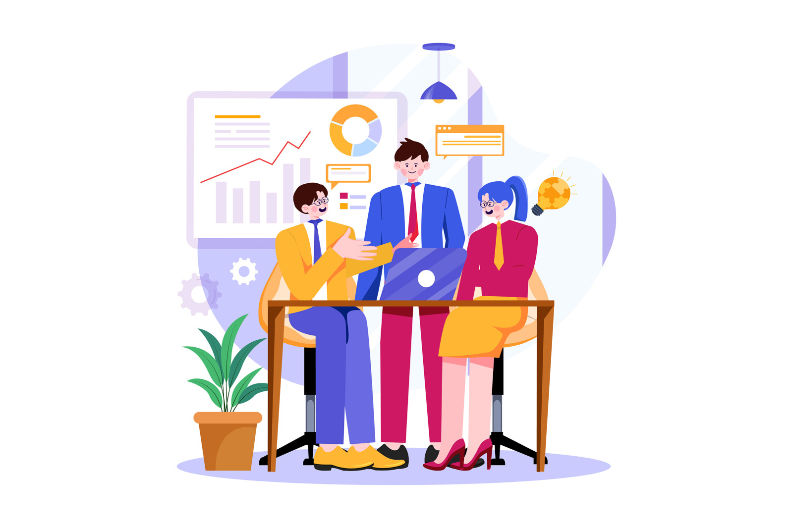 M680_Business Activities Illustration Pack M680_Business Activities Illustration Pack