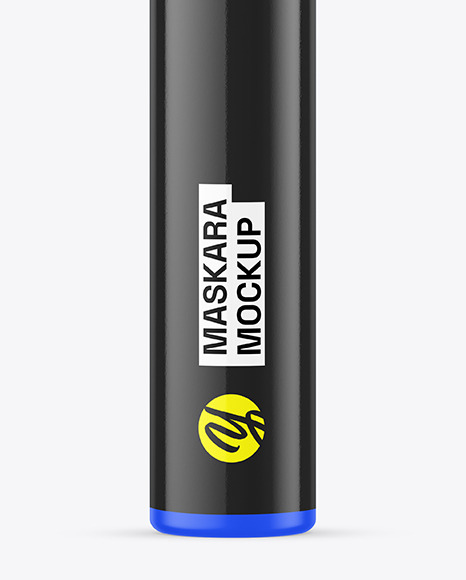 Matte Mascara Tube Mockup