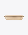 Kraft Food Container Mockup