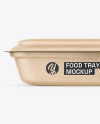 Kraft Food Container Mockup