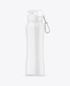 Glossy Thermos Bottle Mockup
