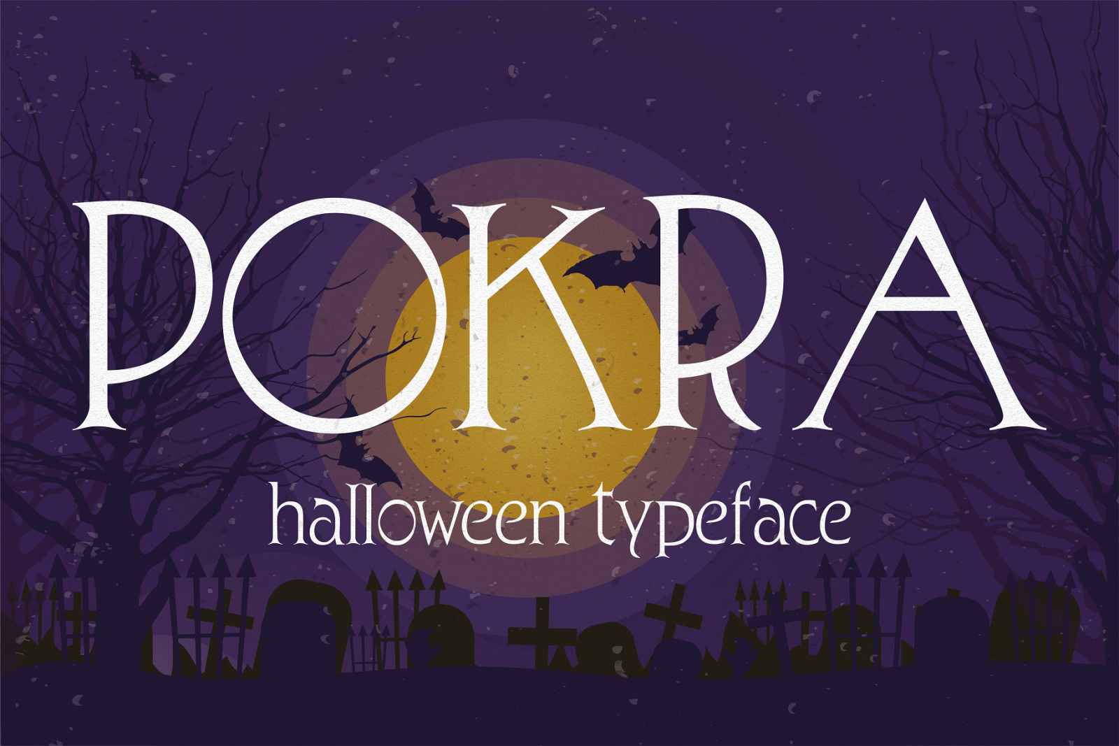 Pokra - Halloween Typeface Pokra - Halloween Typeface