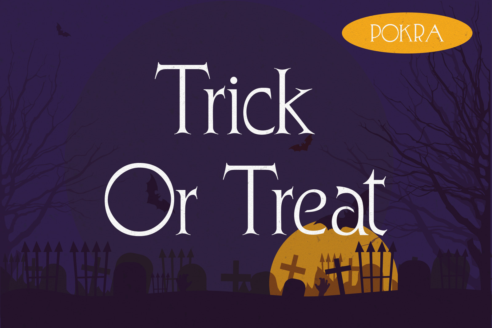 Pokra - Halloween Typeface