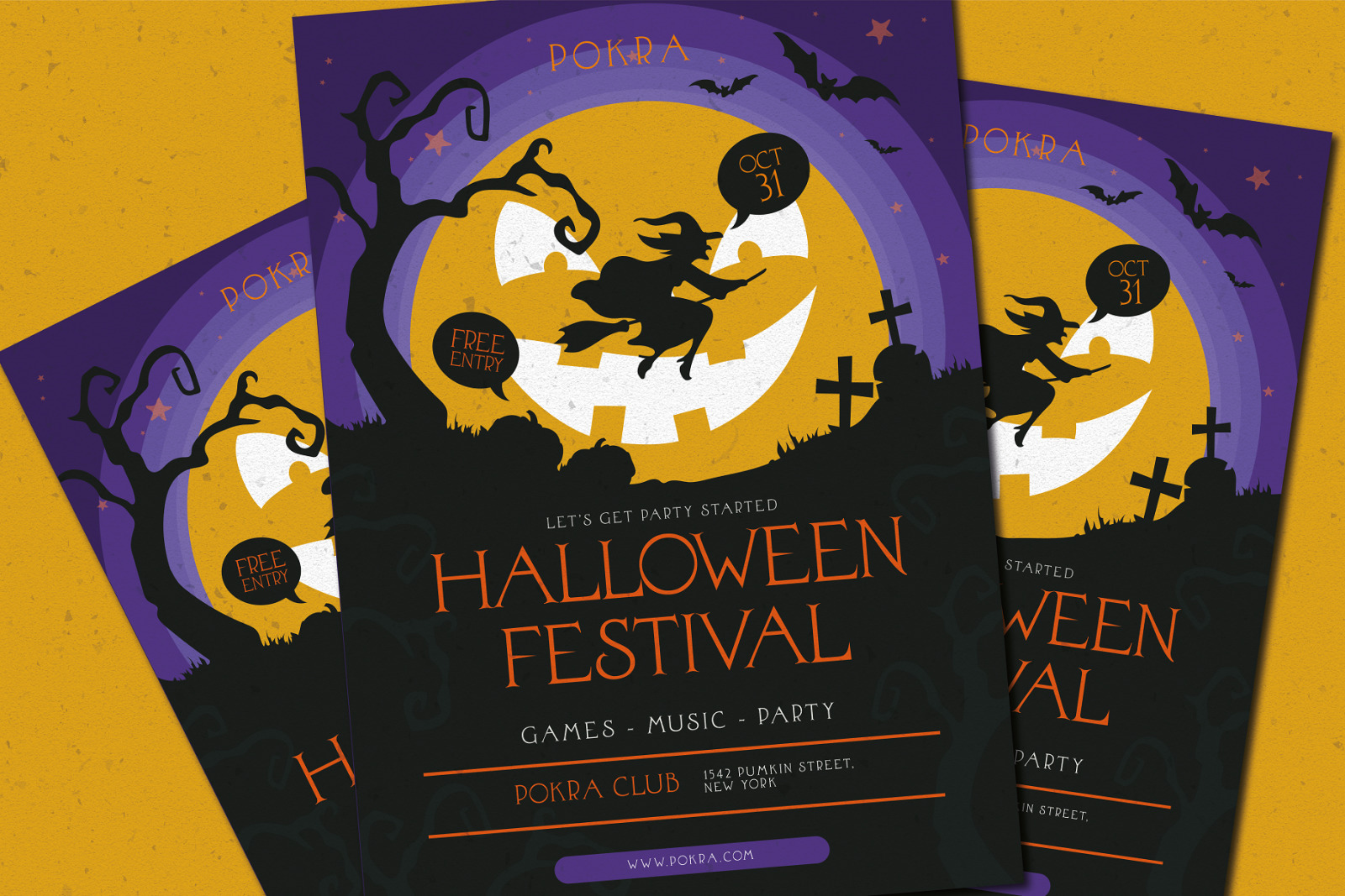 Pokra - Halloween Typeface Pokra - Halloween Typeface