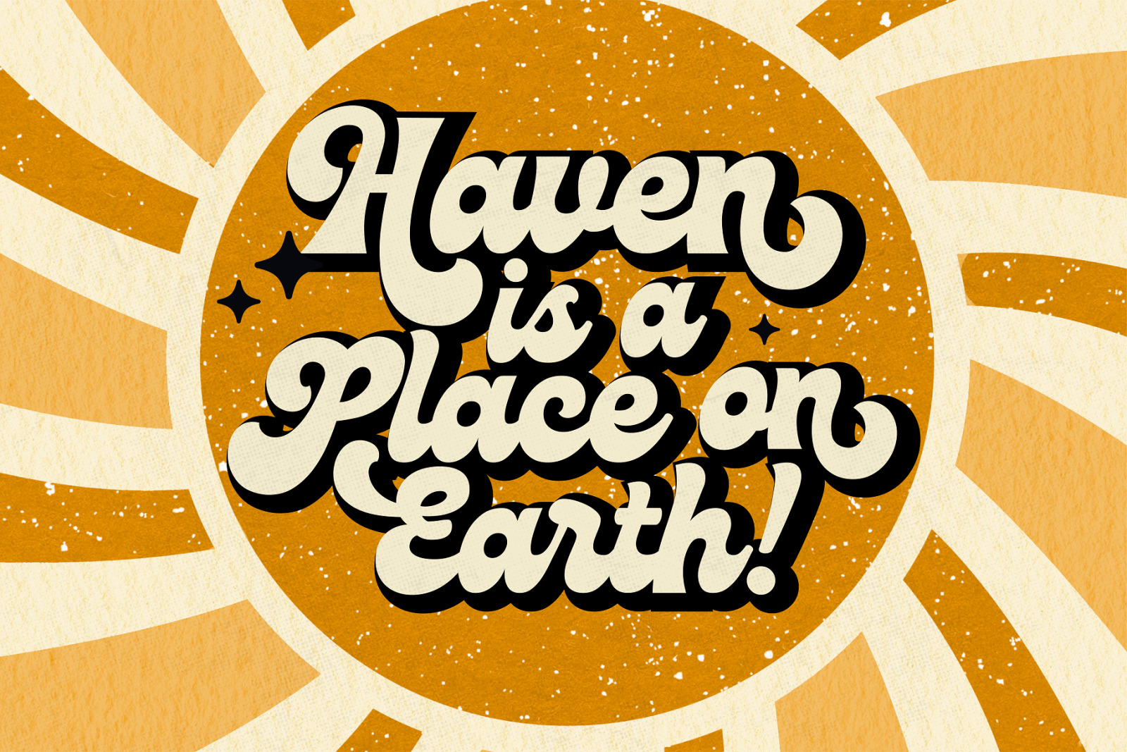 Moonlight - Groovy Disco Typeface Moonlight - Groovy Disco Typeface