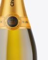 Antique Green Glass Champagne Bottle Mockup Antique Green Glass Champagne Bottle Mockup