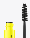 Opened Glossy Mascara Tube Mockup