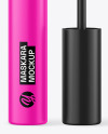 Opened Matte Mascara Tube Mockup