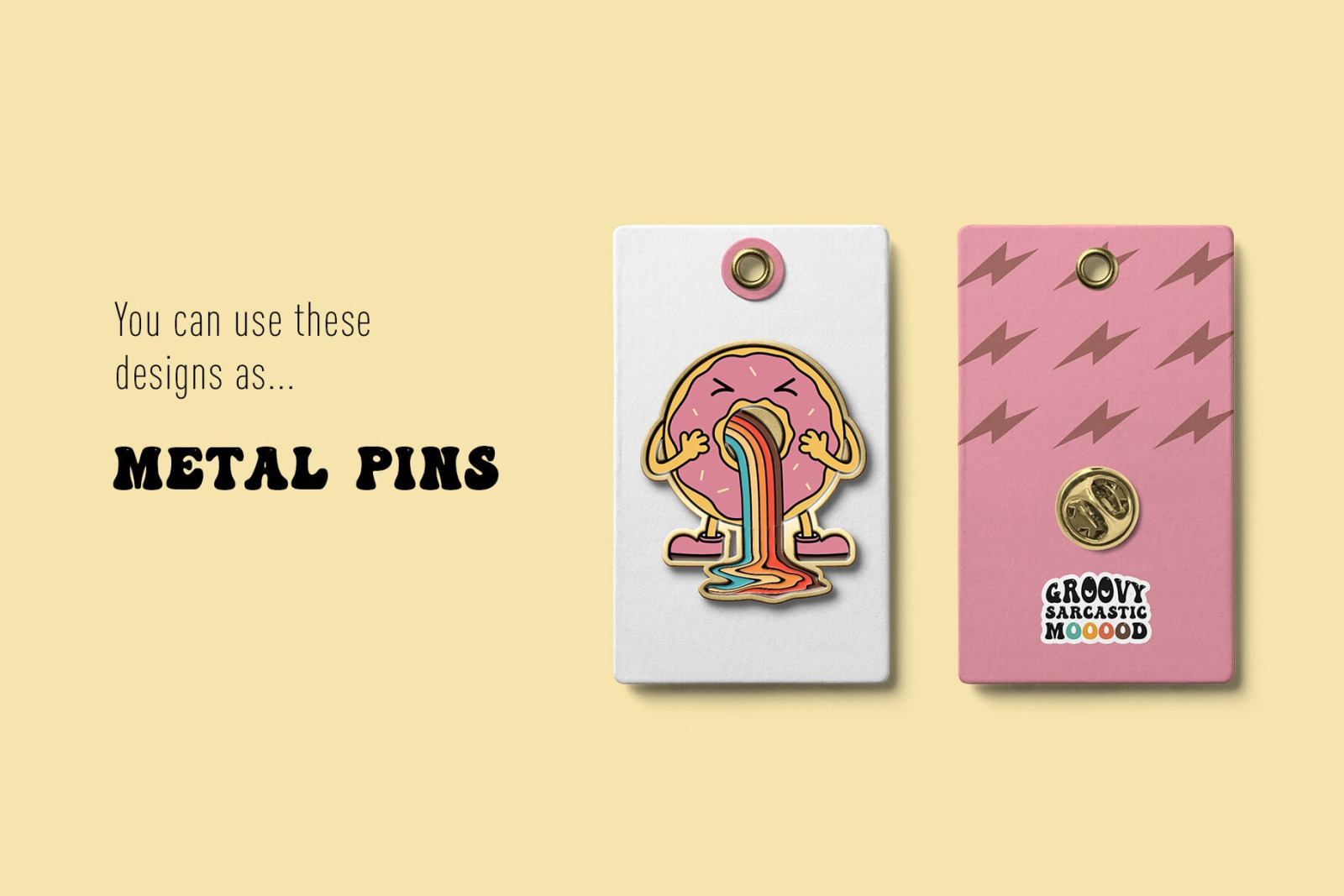 Groovy Sarcastic Mood. 10 Editable Stickers Groovy Sarcastic Mood. 10 Editable Stickers