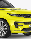 Crossover SUV Mockup - Half Side View