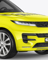 Crossover SUV Mockup - Half Side View