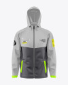 Men's Windbreaker Jacket Mockup - Front View