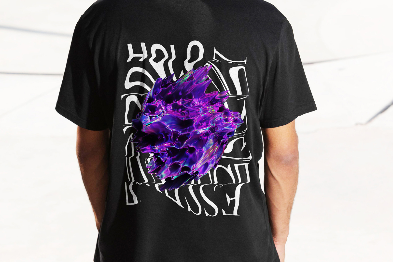 Holographic 3D Abstract Shapes Holographic 3D Abstract Shapes