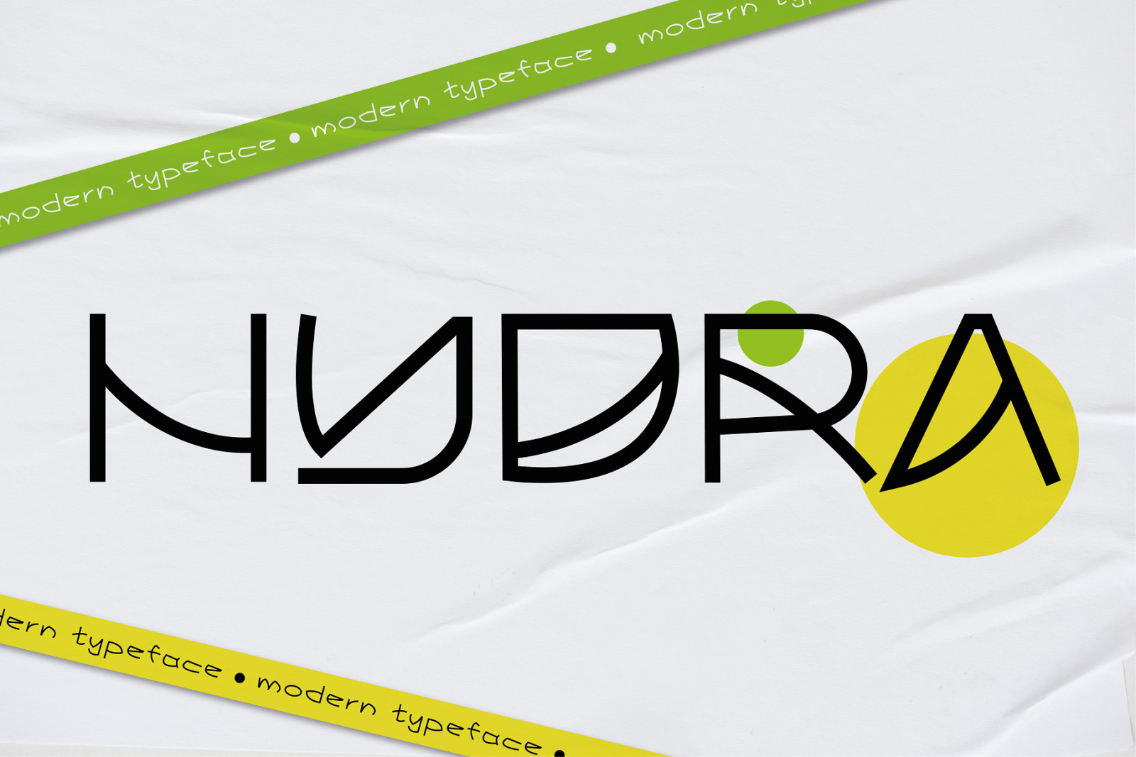 Hydra - Experimental Typeface Hydra - Experimental Typeface