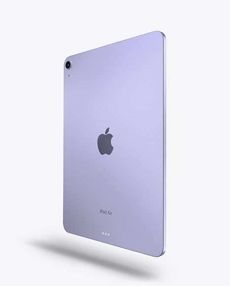 Two iPad Air 5 Purple