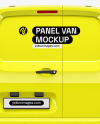 Panel Van Mockup - Back View