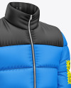 Matte Down Jacket Mockup