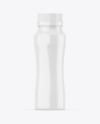 Glossy Plastic Bottle Mockup