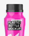 Glossy Plastic Bottle Mockup