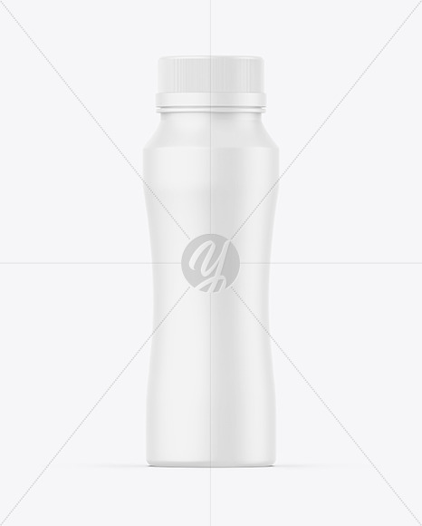 Matte Plastic Bottle Mockup