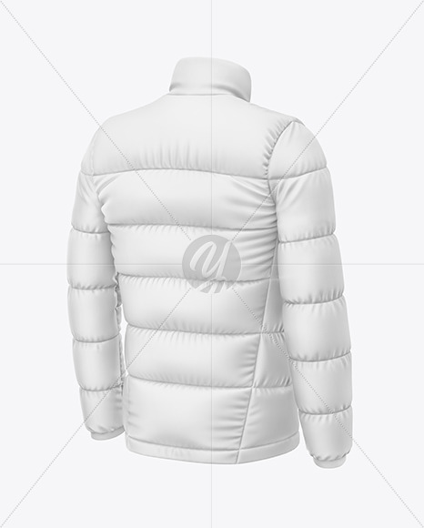 Matte Down Jacket Mockup