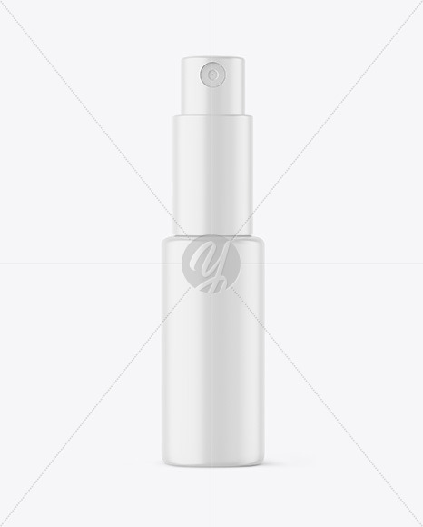 Matte Spray Bottle Mockup