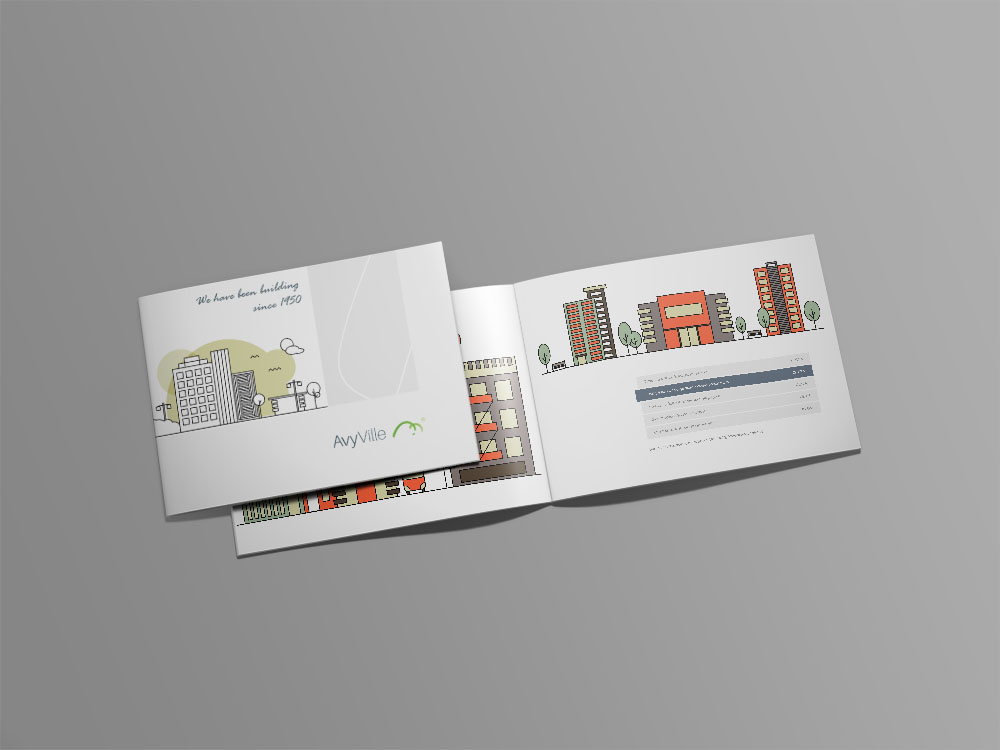 Flat Cityscape Set Flat Cityscape Set