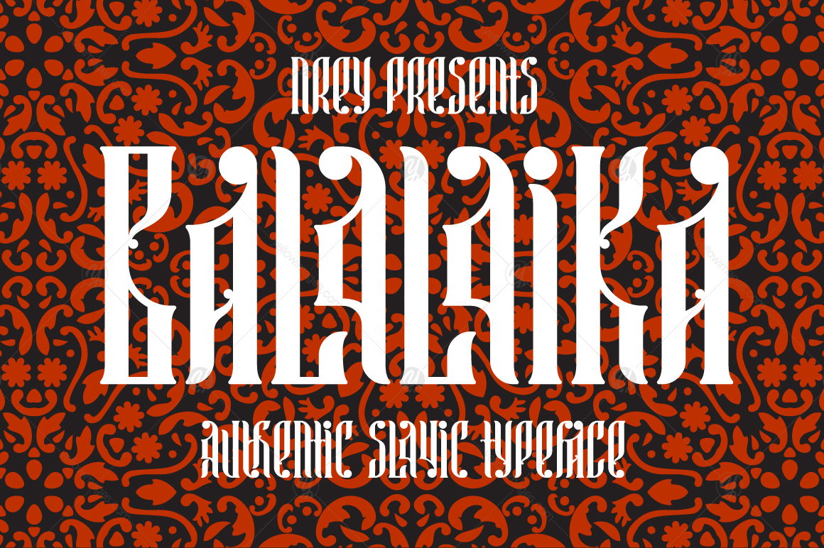 Balalaika Font Balalaika Font
