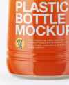 Matte Plastic Bottle - Front View