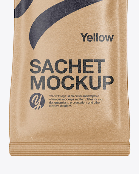 Kraft Sachet Mockup