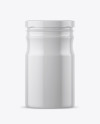 Glossy Ceramic Jam Jar Mockup Glossy Ceramic Jam Jar Mockup