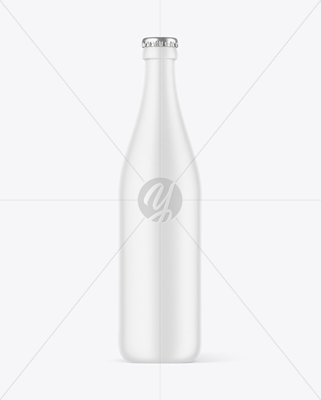 Ceramic Beer Bottle Mockup