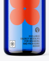 Blue Airless Pump Bottle Mockup Blue Airless Pump Bottle Mockup