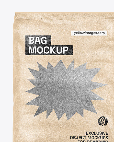 Kraft Paper Bag Mockup