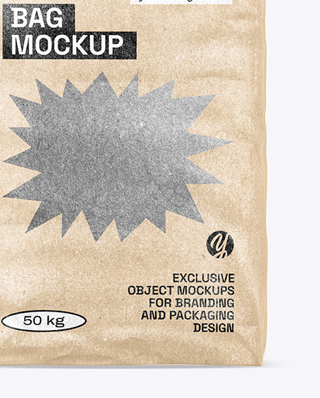 Kraft Paper Bag Mockup